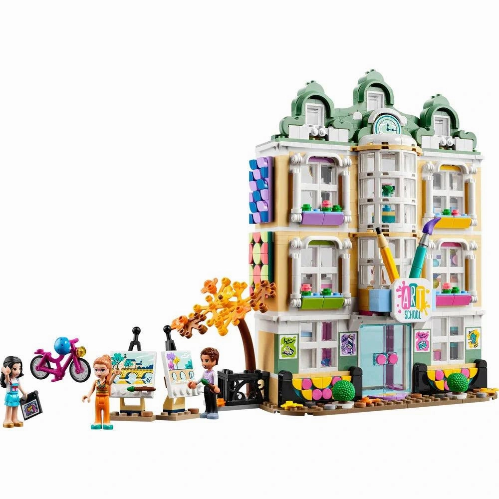 LEGO FRIENDS 41711 Emma's Art School House with DOTS Set Pilot Model