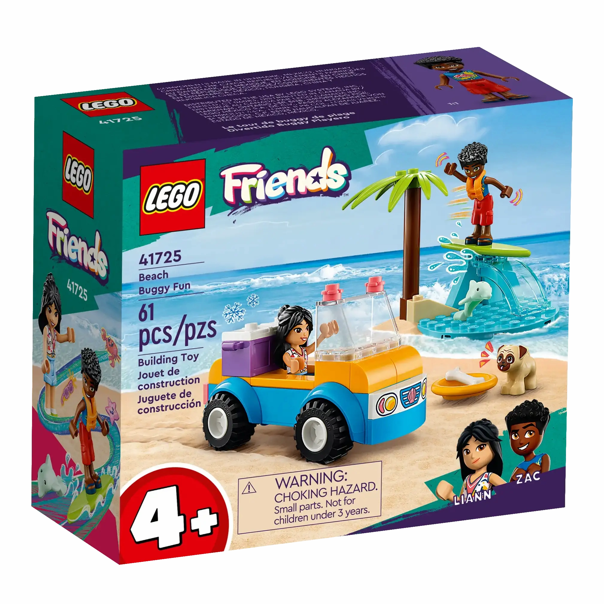 LEGO FRIENDS 41725 Beach Buggy Fun Professional Grade Seasonal Decor