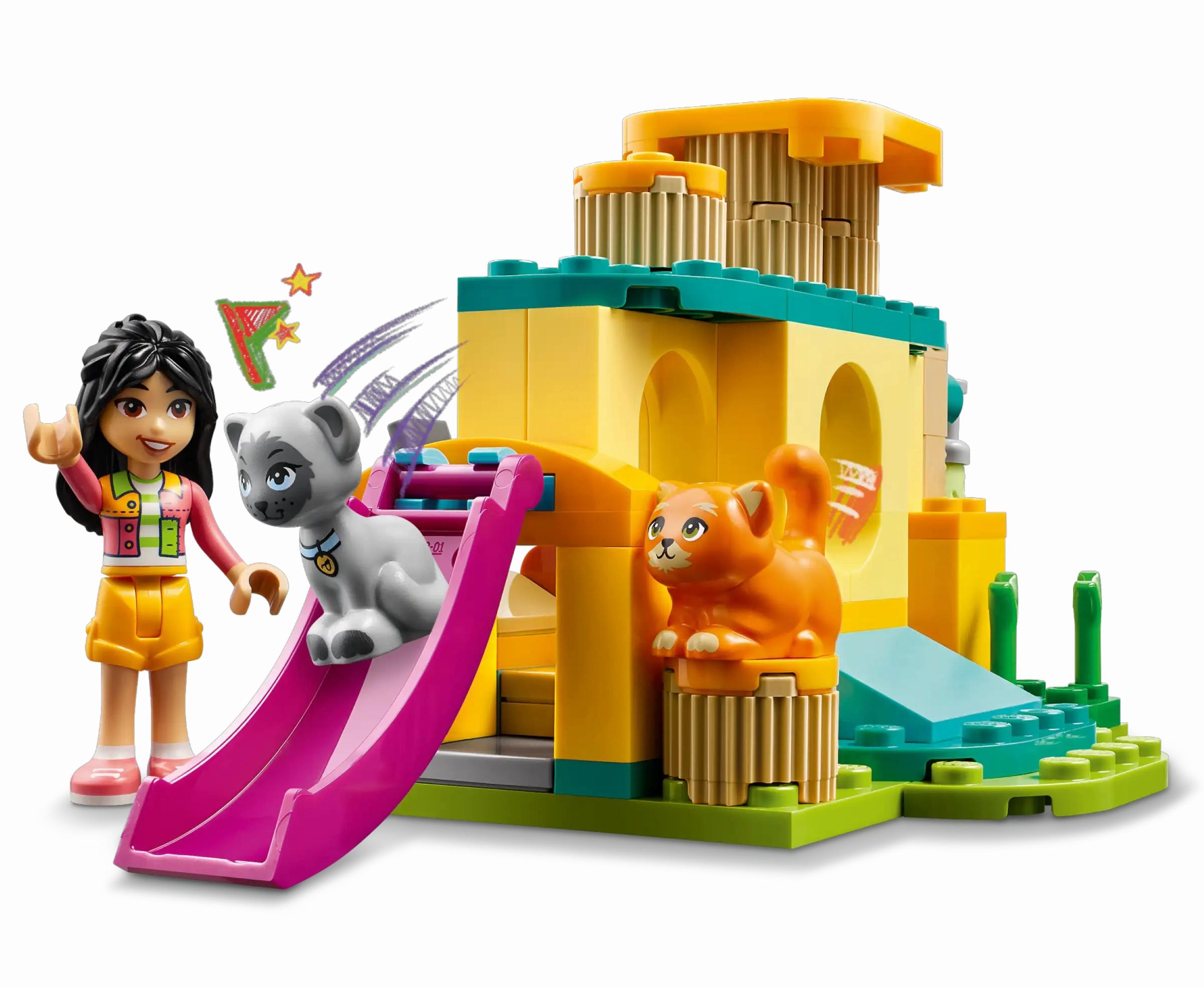 Historic Figure LEGO FRIENDS 42612 Cat Playground Adventure