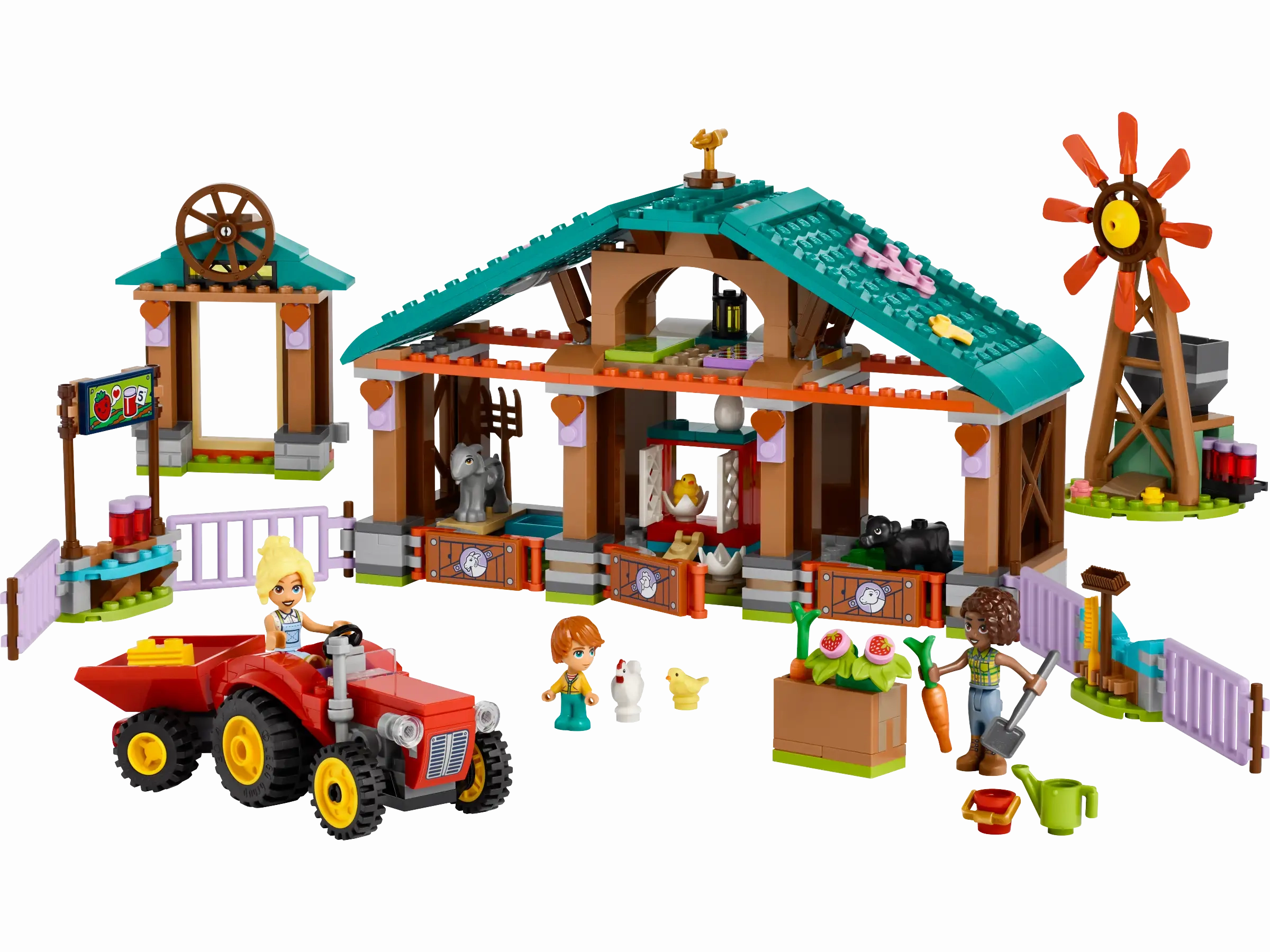 LEGO FRIENDS 42617 Farm Animal Sanctuary Pre-Columbian Niche Interest