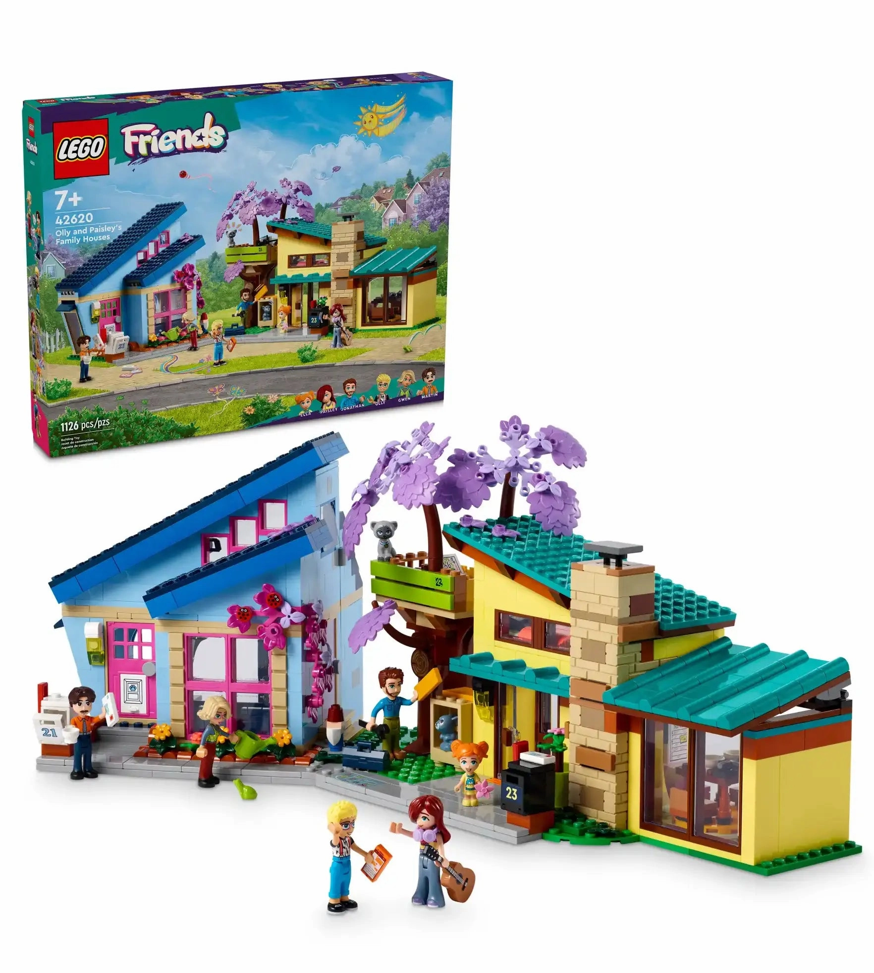 LEGO FRIENDS 42620 Olly and Paisley's Family Houses Tool Accessory Limited Edition
