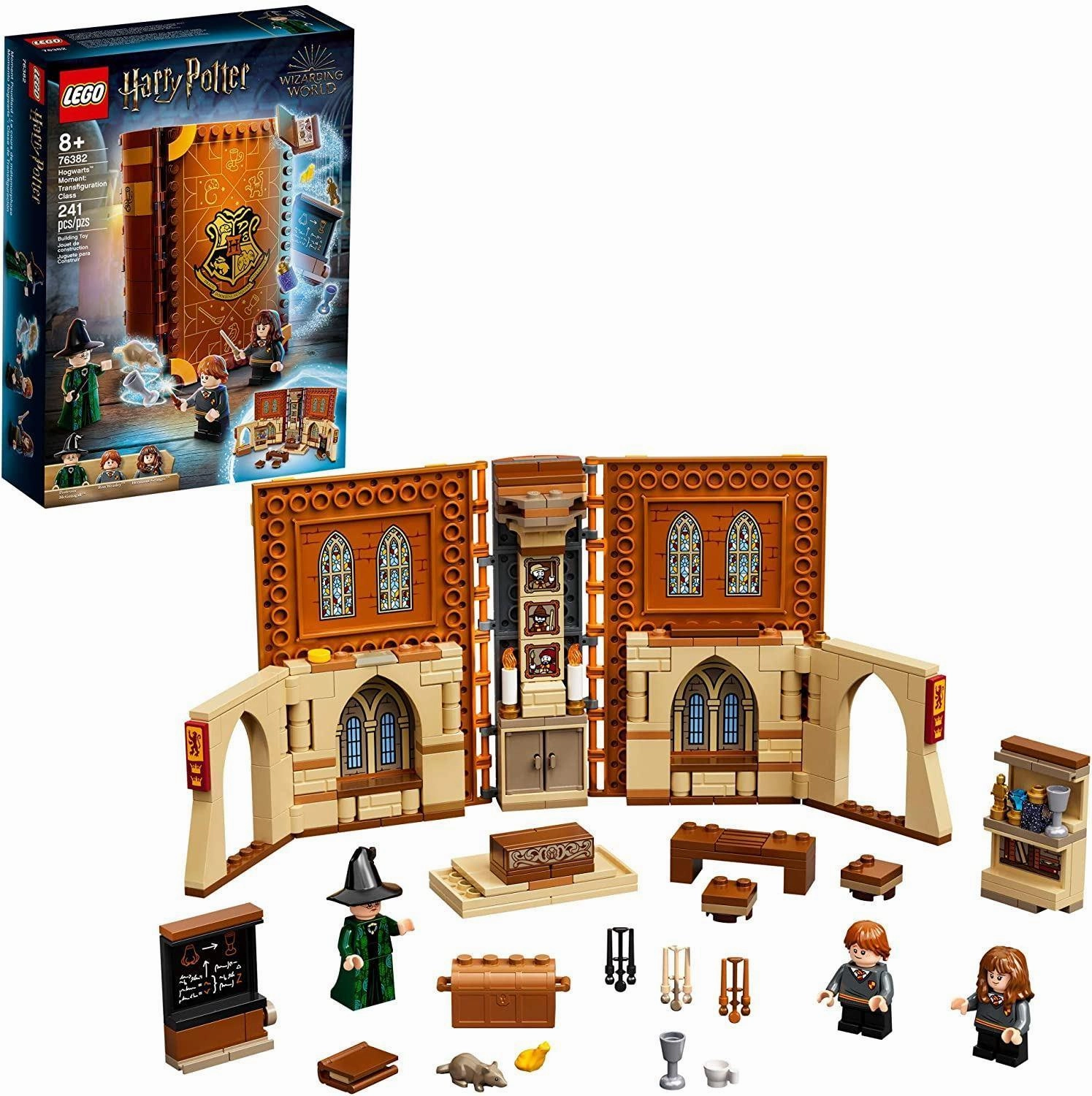 LEGO HARRY POTTER 76382 Hogwarts? Moment: Transfiguration Class Branded Product Desktop Figure