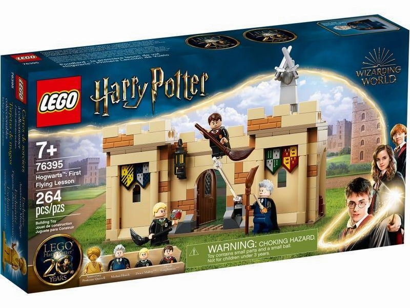 Standing Model PVC Statue LEGO HARRY POTTER 76395 Hogwarts First Flying Lesson Playset