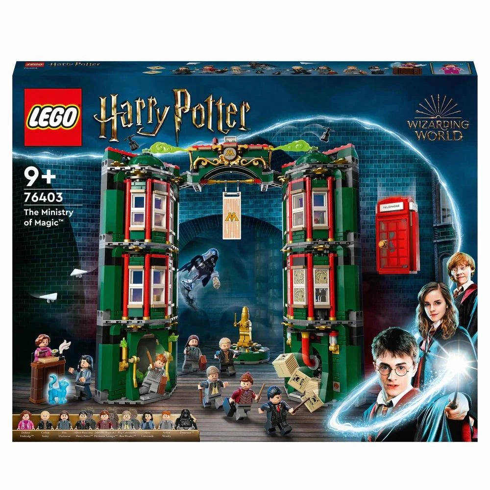 LEGO HARRY POTTER 76403 The Ministry of Magic Modular Set Chibi Model
