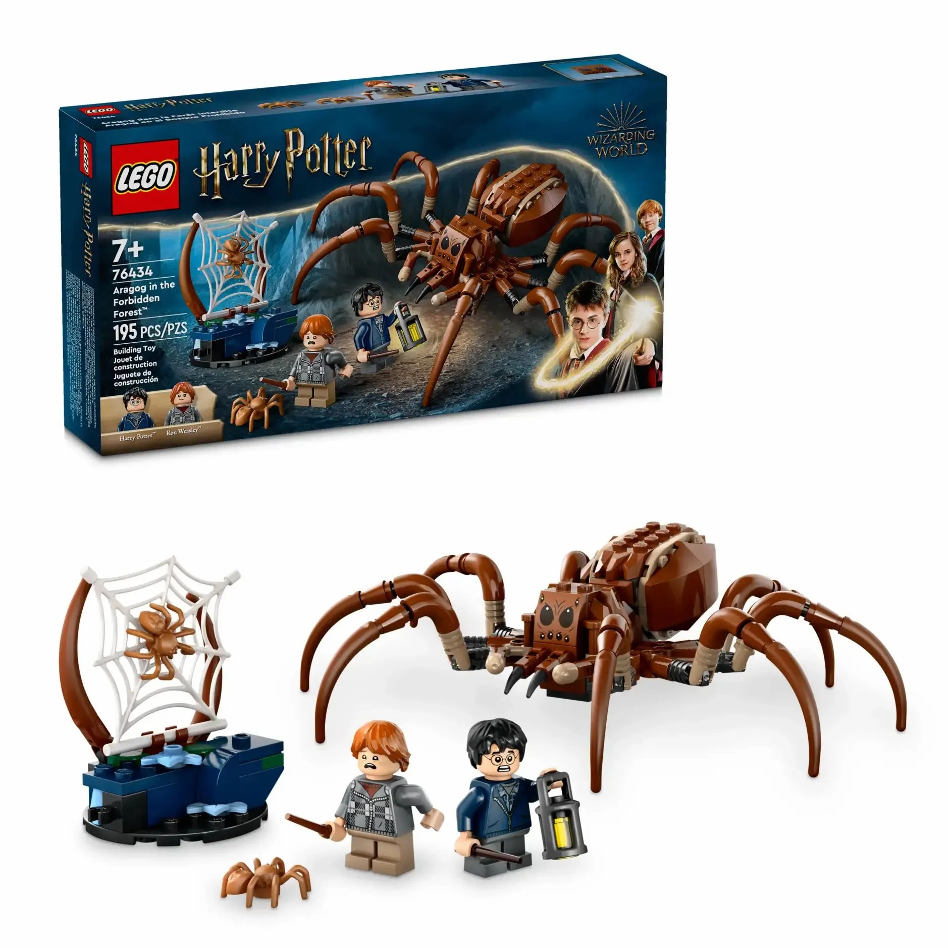 Shelf Display LEGO HARRY POTTER 76434 Aragog in the Forbidden Forest?