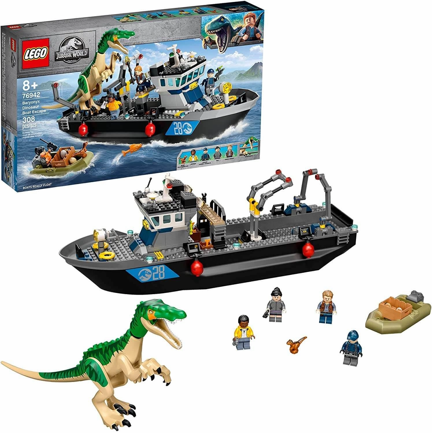 LEGO JURASSIC WORLD 76942 Baryonyx Dinosaur Boat Escape Online Forum