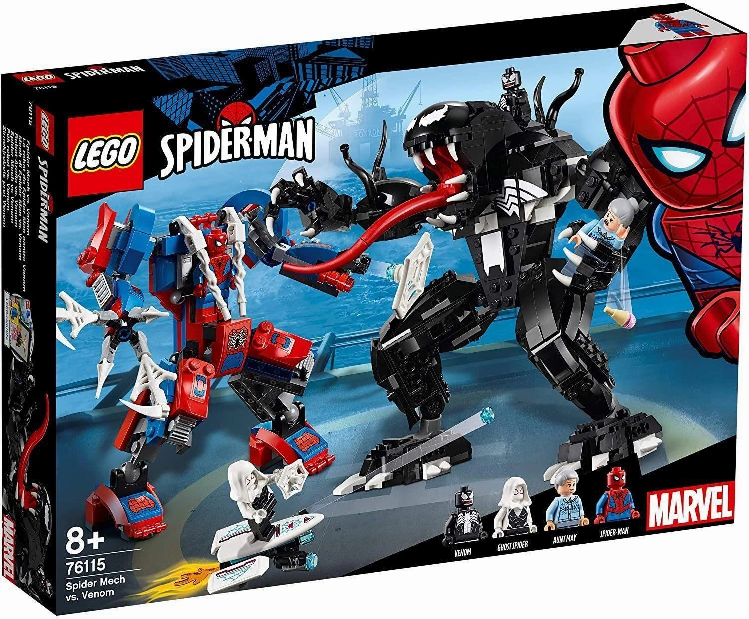 LEGO MARVEL 76115 Super Heroes Spider Mech vs. Venom Action Figure Wedding Topper