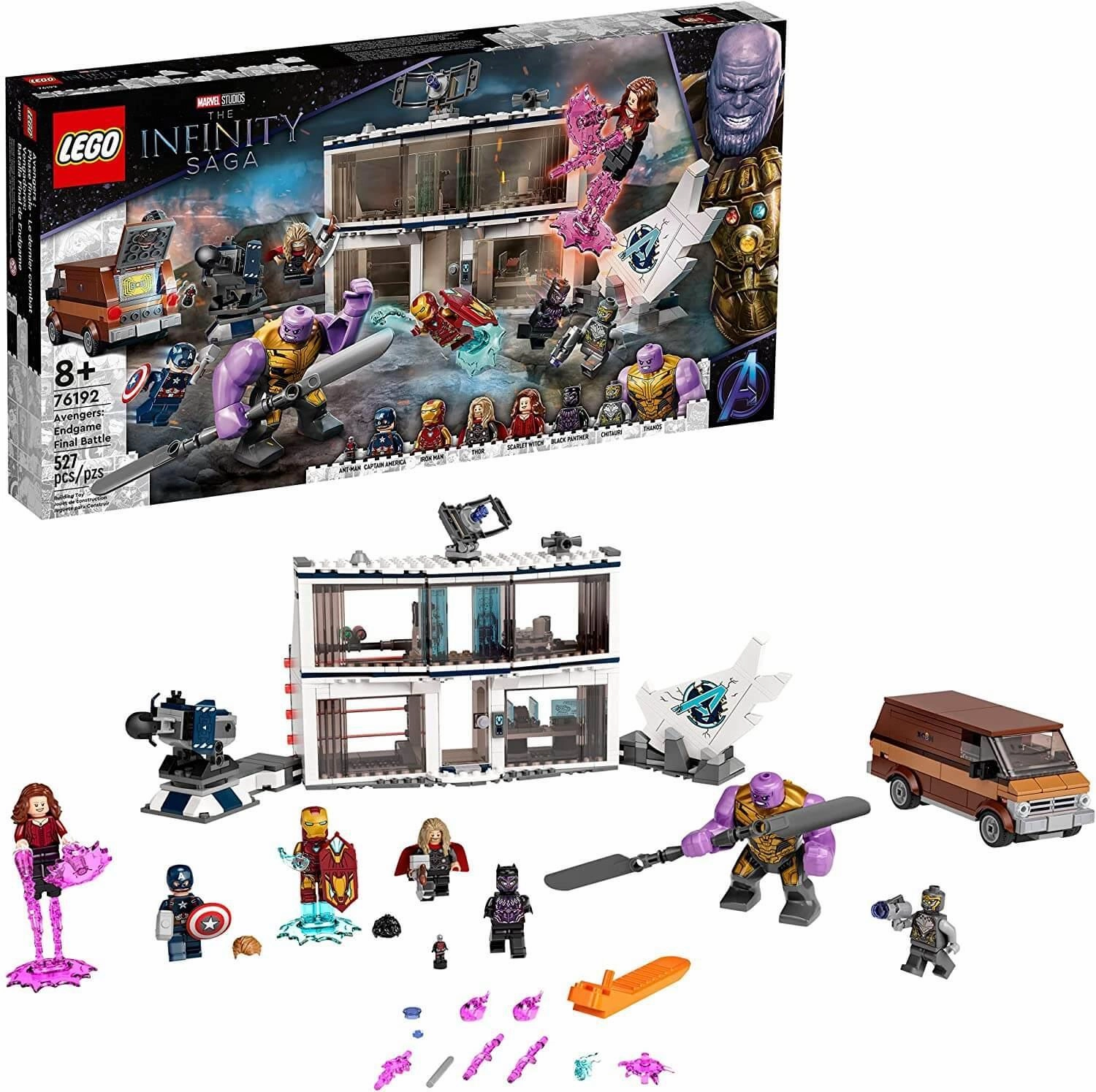 LEGO MARVEL 76192 Marvel Avengers: Endgame Final Battle Collectible Building Kit Fantasy Quest Detailed Hero