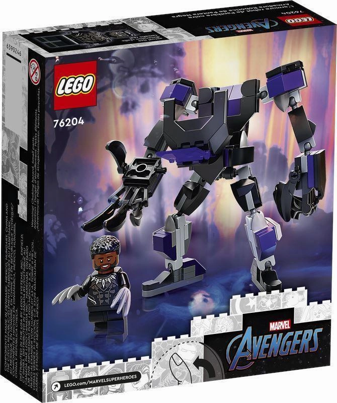 Mindfulness practice LEGO MARVEL 76204 Marvel Black Panther Mech Armour Figure Set