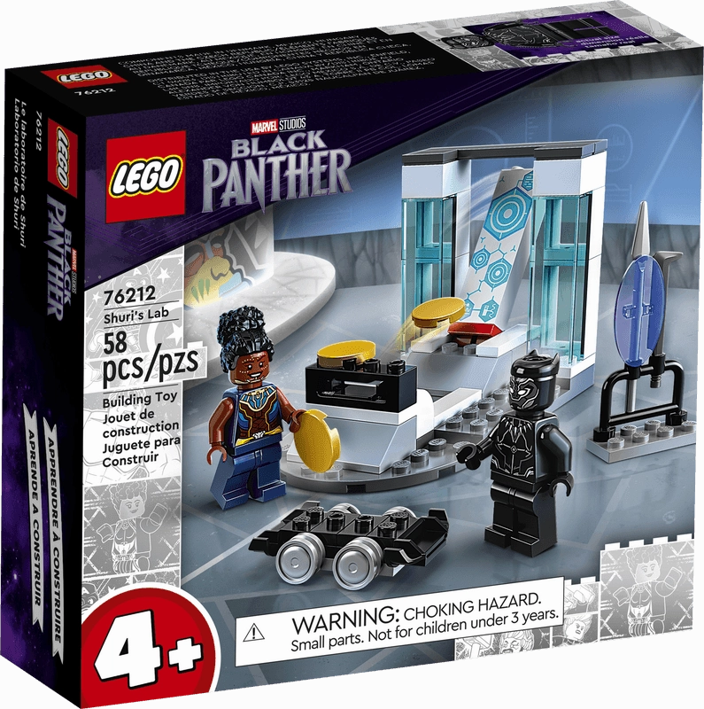 Antihero Model Gift wrapping LEGO MARVEL 76212 Shuris Lab