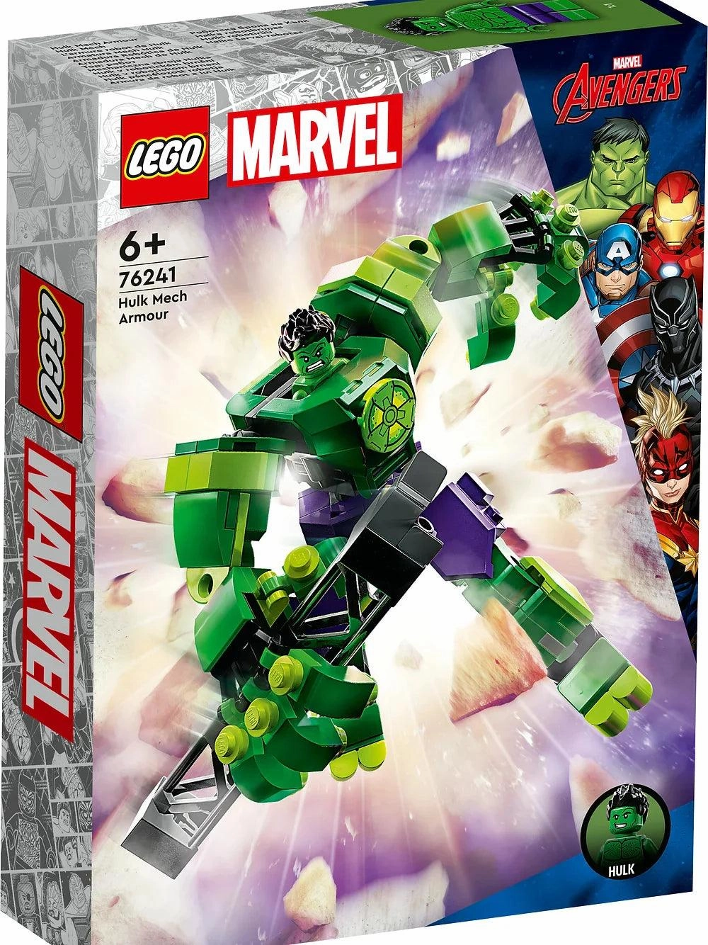 Fantasy Elf College Decor LEGO MARVEL 76241 Hulk Mech Armor