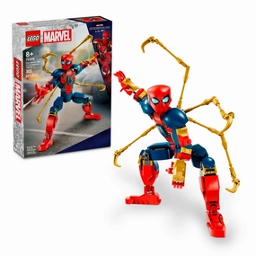 Multi Pose LEGO MARVEL 76298 Iron Spider-Man Construction Figure
