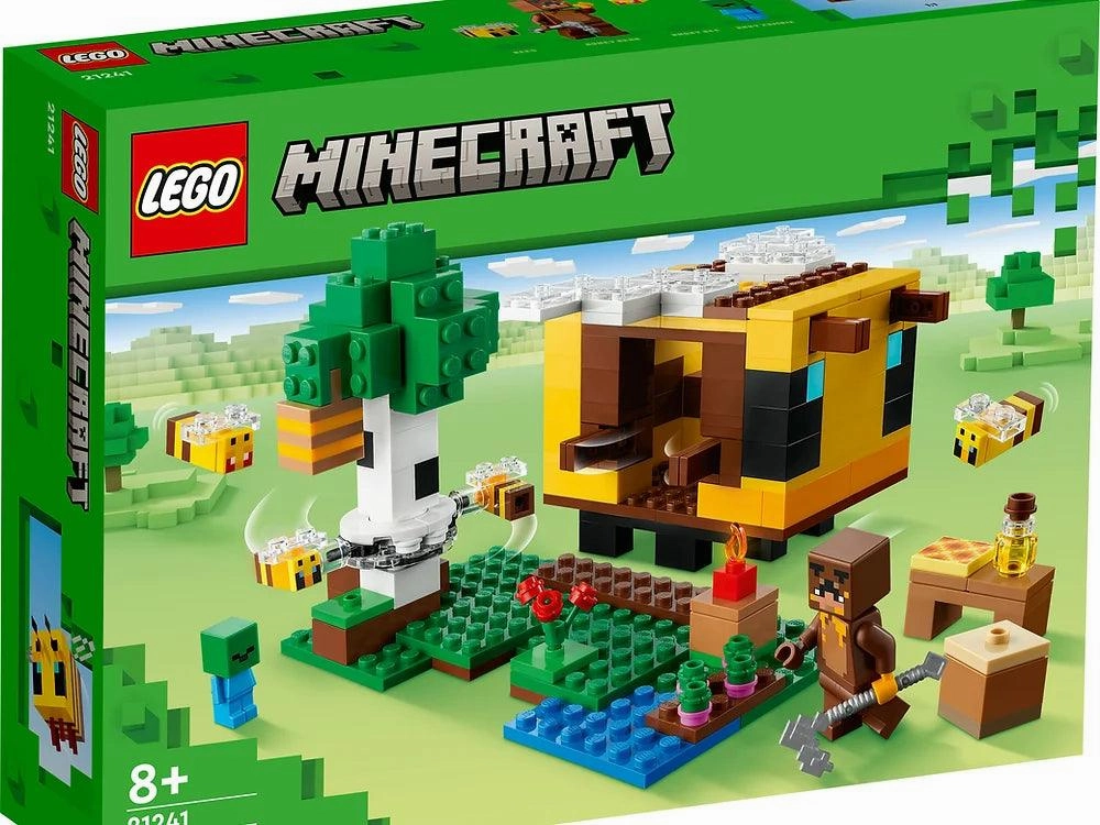 LEGO MINECRAFT 21241 The Bee Cottage YouTube Background