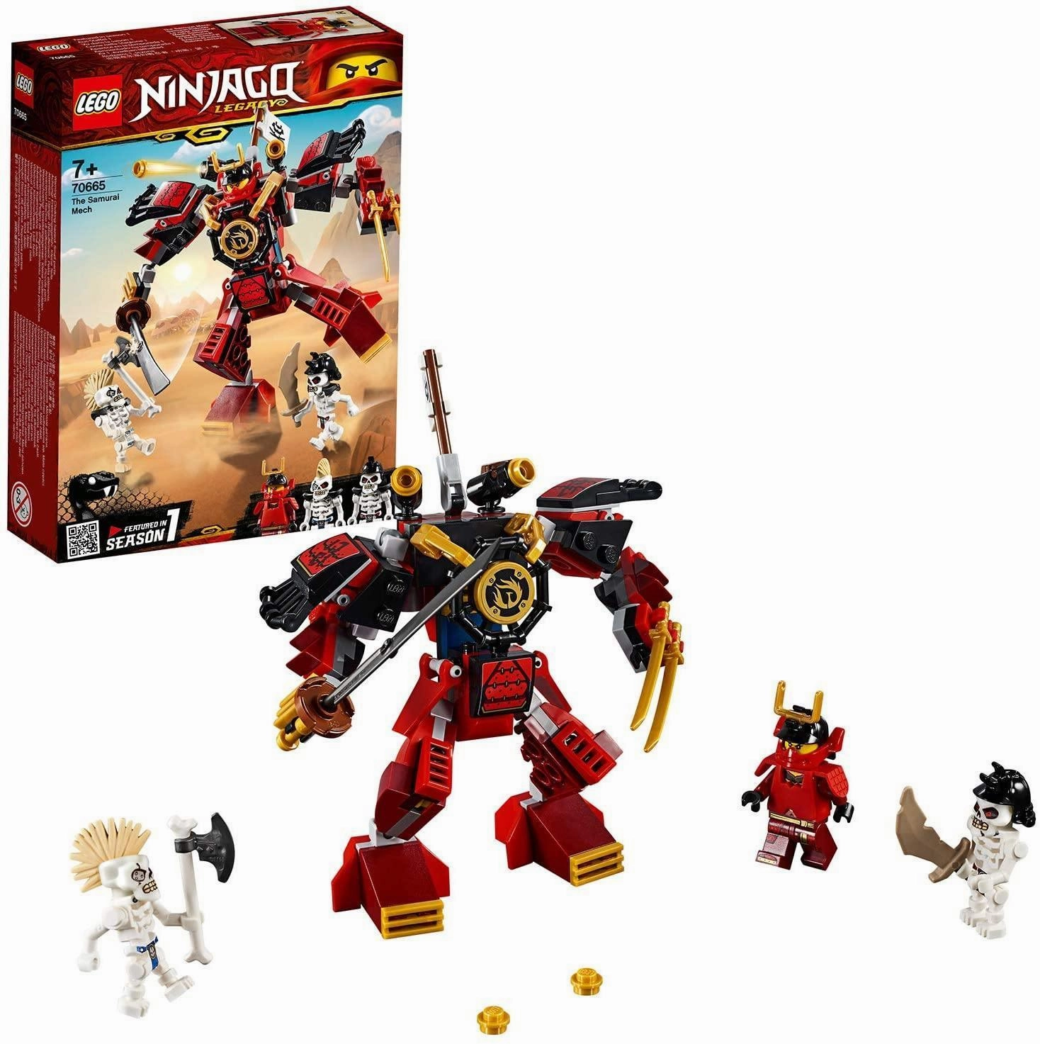 Transforming Toy LEGO NINJAGO 70665 The Samurai Mech