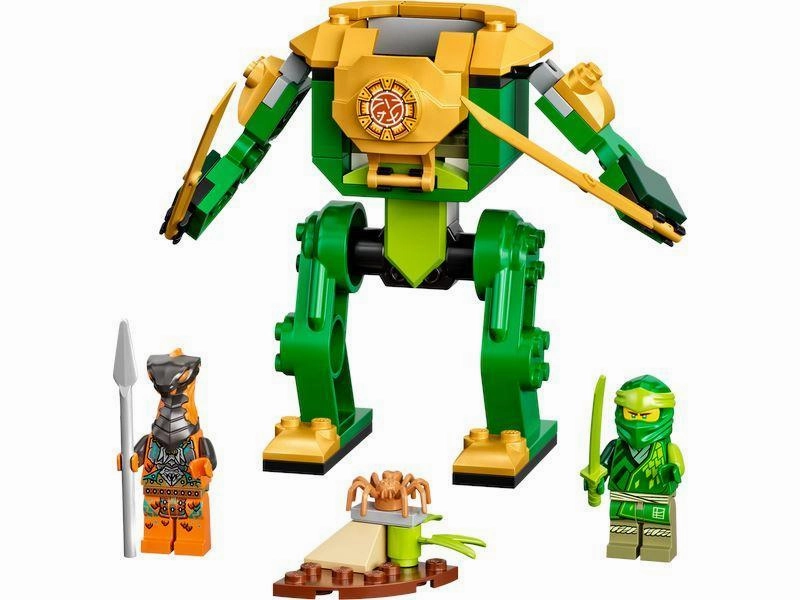 Classic Toy Character Model LEGO NINJAGO 71757 Lloyd's Ninja Mech