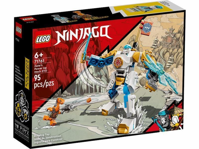 LEGO NINJAGO 71761 Zane??s Power Up Mech EVO Collectible Statue