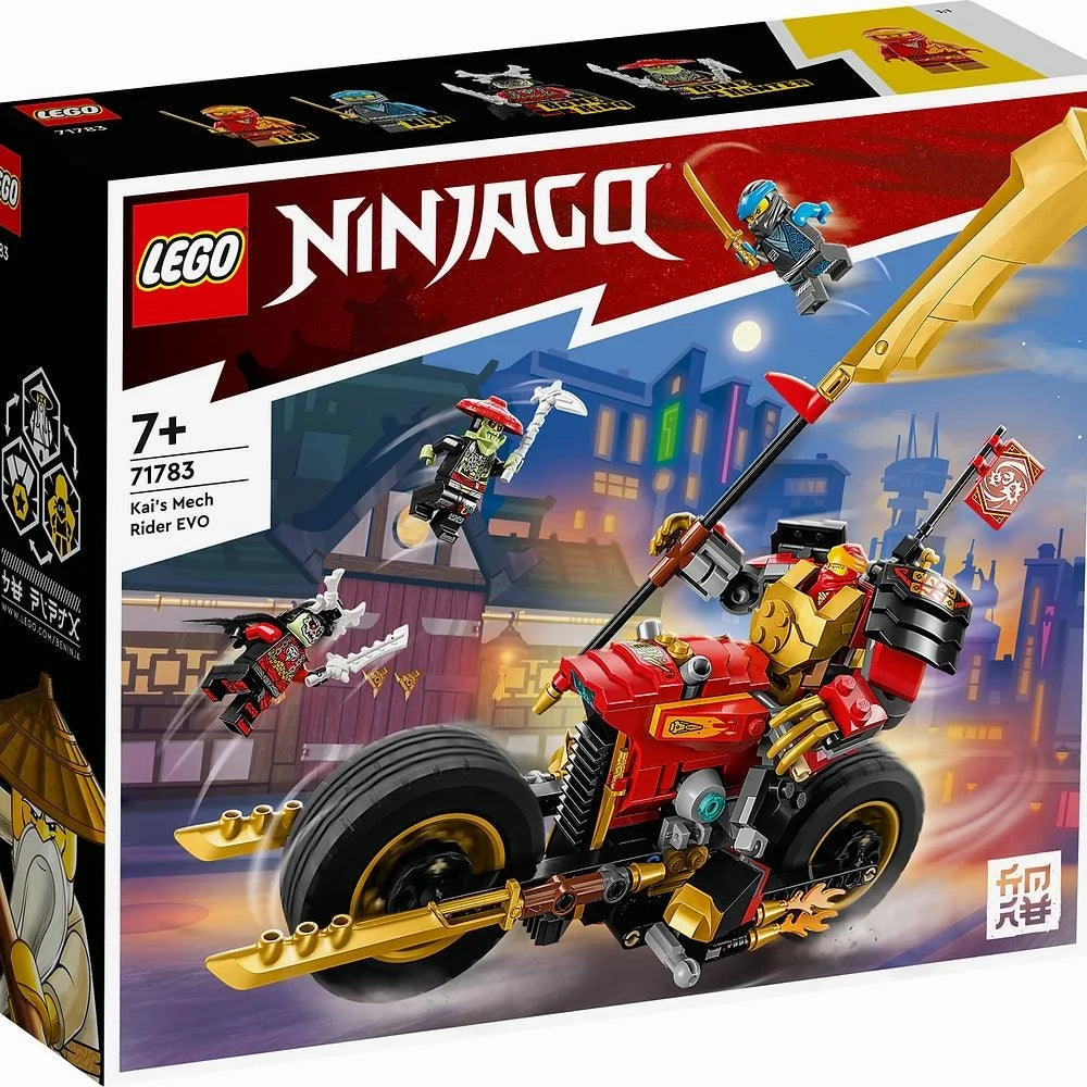 LEGO NINJAGO 71783 Kai's Mech Rider EVO Fantasy Figure