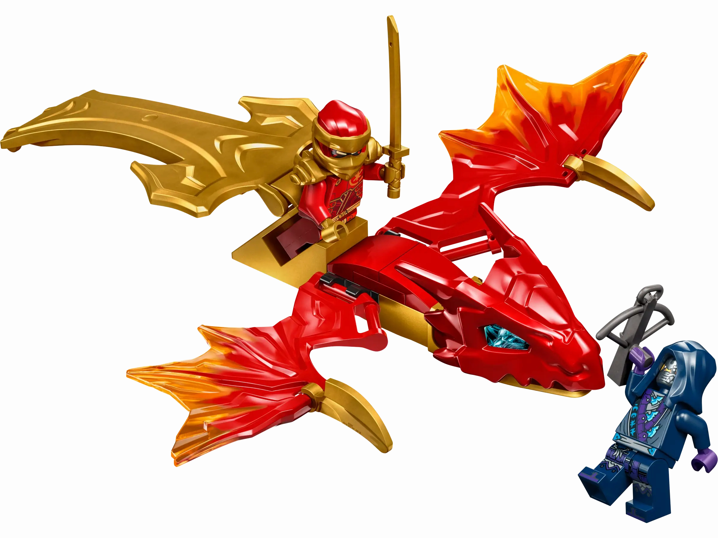 LEGO NINJAGO 71801 Kai's Rising Dragon Strike Gift Bundle Battery operated