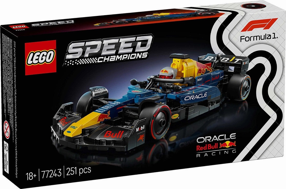 LEGO SPEED CHAMPIONS 77243 Oracle Red Bull Racing RB20 F1 Race Car Year Round