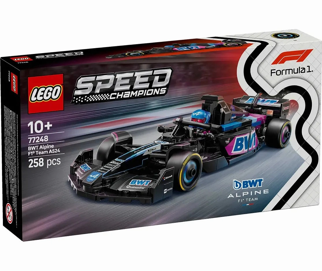 Anime Hero LEGO SPEED CHAMPIONS 77248 BWT Alpine F1 Team A524 Race Car