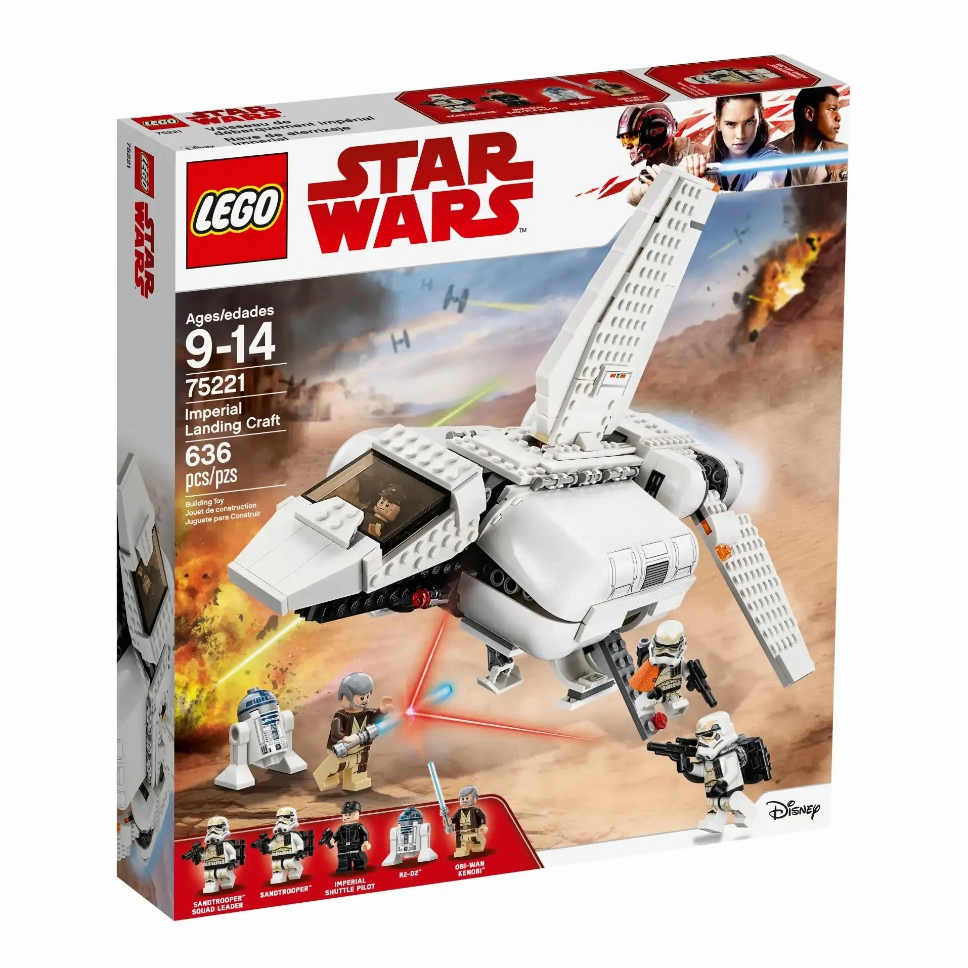 Craft Project Superhero Replica LEGO STAR WARS 75221 Imperial Landing Craft