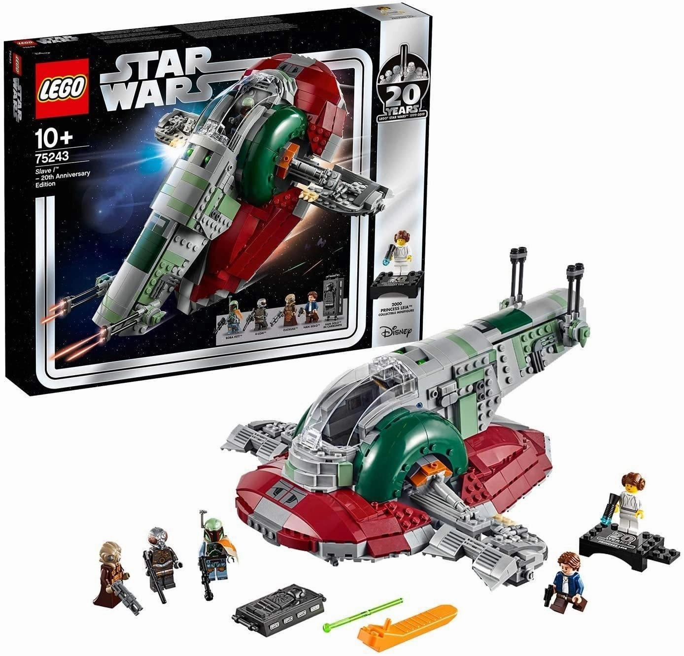 LEGO STAR WARS 75243 Star Wars 20th Anniversary Edition Boba Fett's Starship The Empire Strikes Back Fantasy Hero