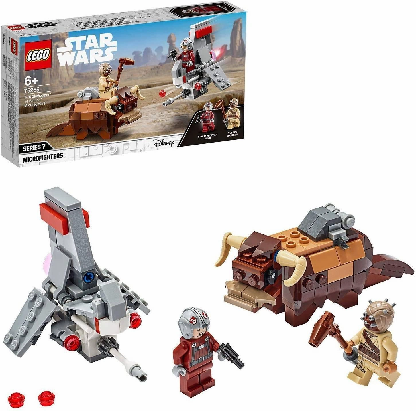 Audience Favorite LEGO STAR WARS 75265 Star Wars T-16 Skyhopper vs Bantha Microfighters