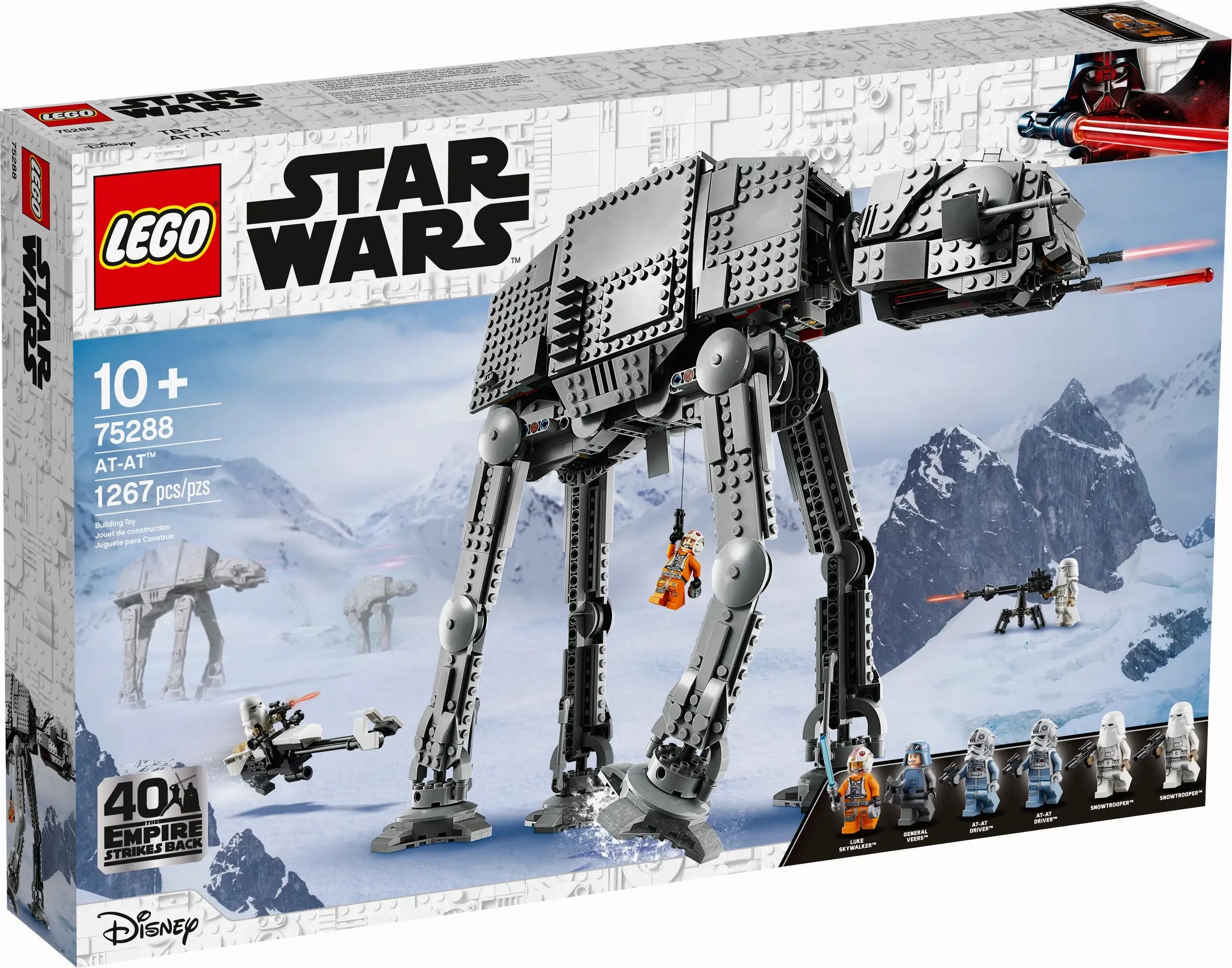 Modern Icon Cute Mascot LEGO STAR WARS 75288 AT-AT?