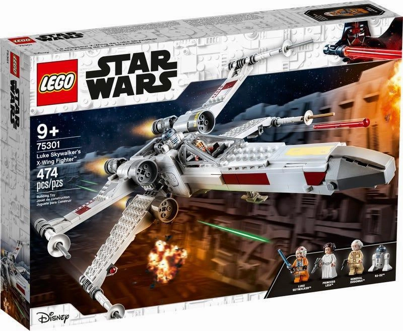 Premium Model Message Option LEGO STAR WARS 75301 Star Wars Luke Skywalker??s X-Wing Fighter