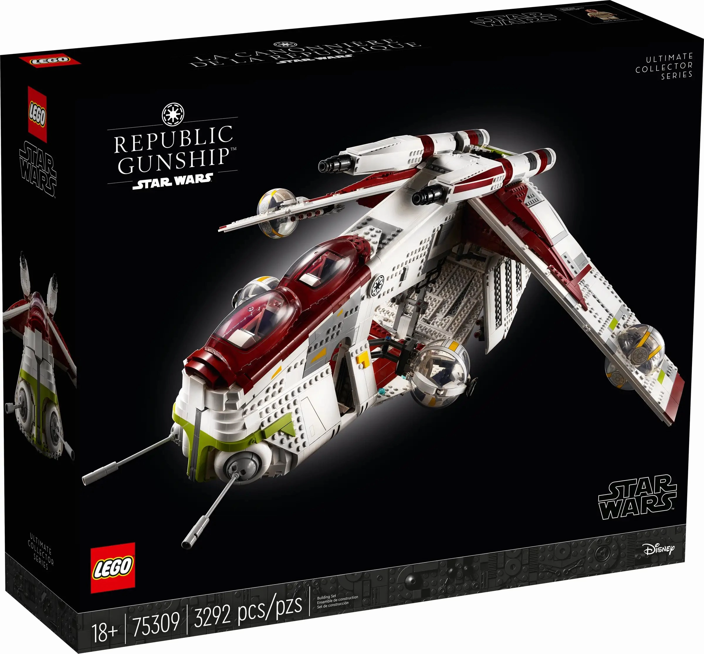 LEGO STAR WARS 75309 Republic Gunship? Samurai Figure