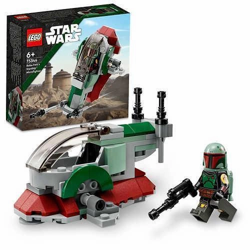 Action Statue LEGO STAR WARS 75344 Boba Fett's Starship Microfighter