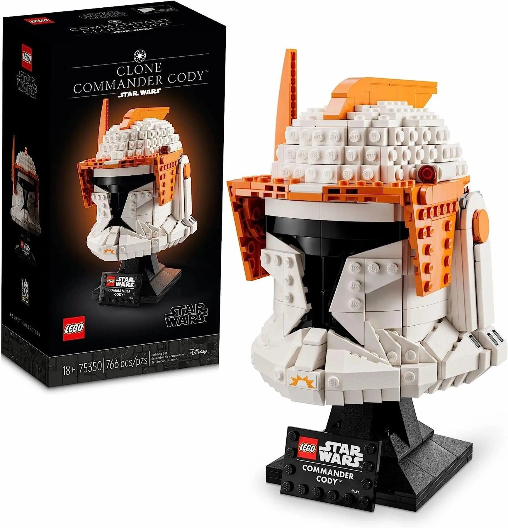 LEGO STAR WARS 75350 Clone Commander Cody Helmet Poseable Collectible