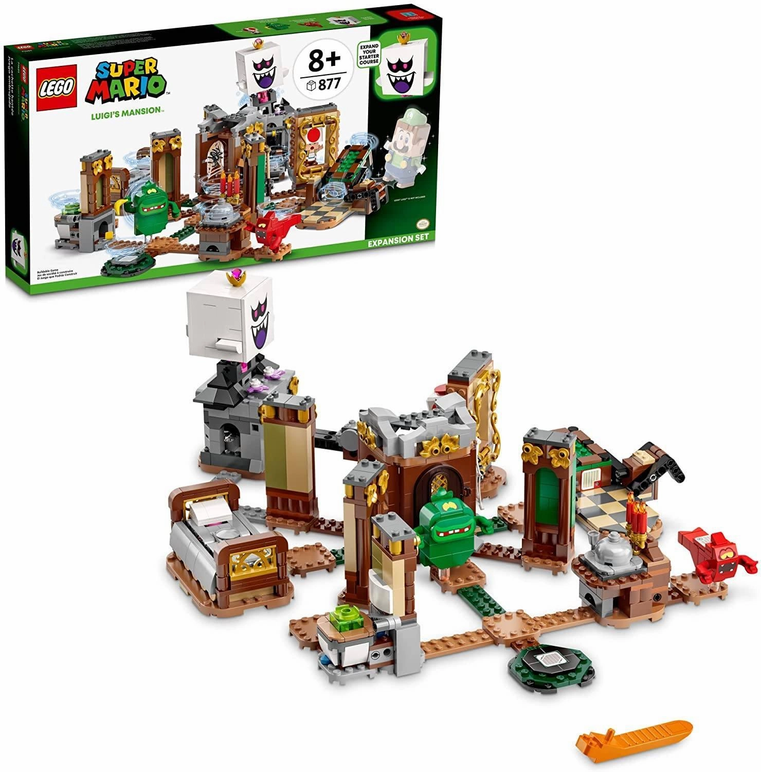 Industrial Decor International Icon LEGO SUPER MARIO 71401 Super Mario Luigi??s Mansion Haunt-and-Seek Expansion Set