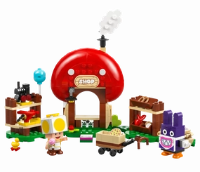 LEGO SUPER MARIO 71429 Nabbit at Toad's Shop Expansion Set Urban Vinyl