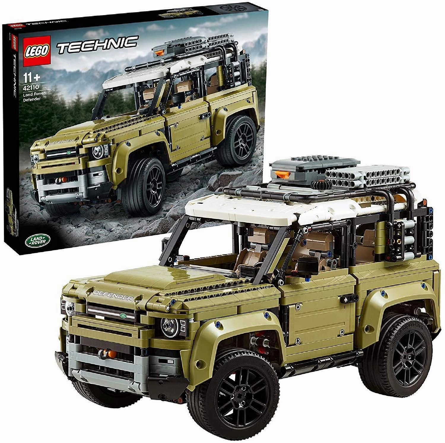 Toy Line LEGO TECHNIC 42110 Land Rover Defender Off Roader 4x4 Car Toy