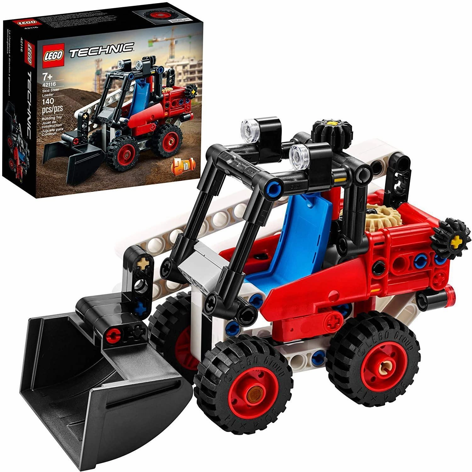 LEGO TECHNIC 42116 Skid Street Loader Forest Animal