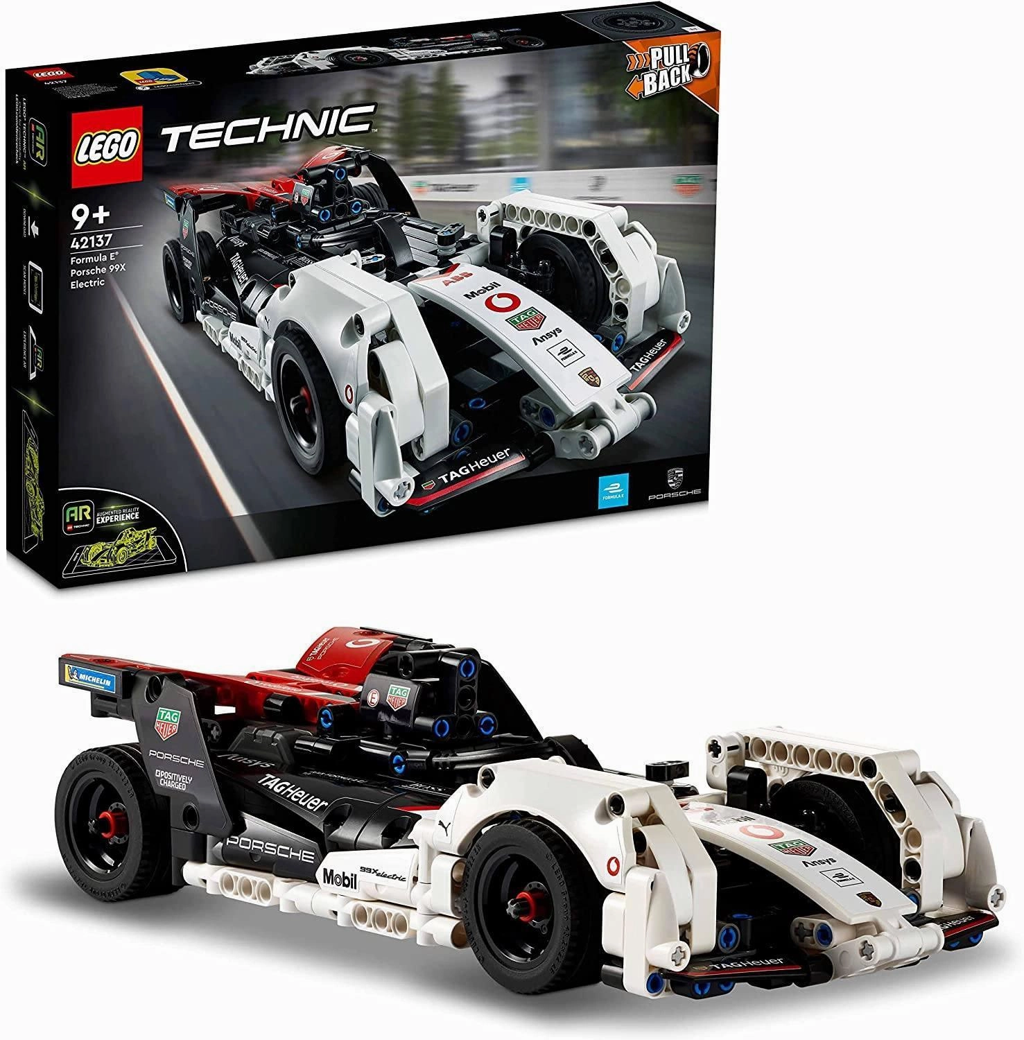 Greek Statue Mythical Animal LEGO TECHNIC 42137 Formula E Porsche 99X Electric - *DAMAGED BOX*
