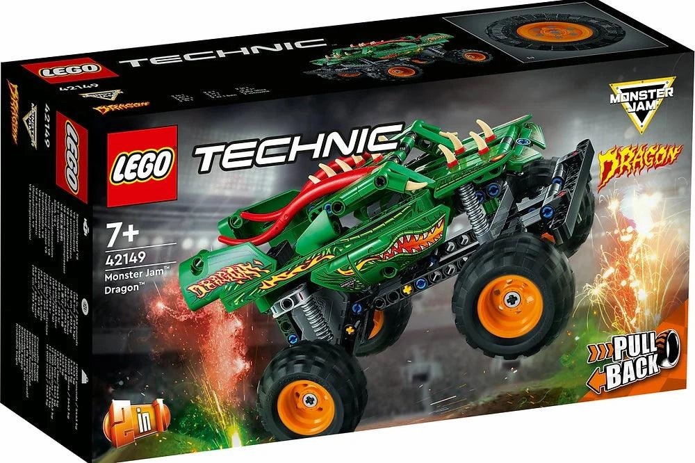 LEGO TECHNIC 42149 Monster Jam Dragon multicultural PVC Toy