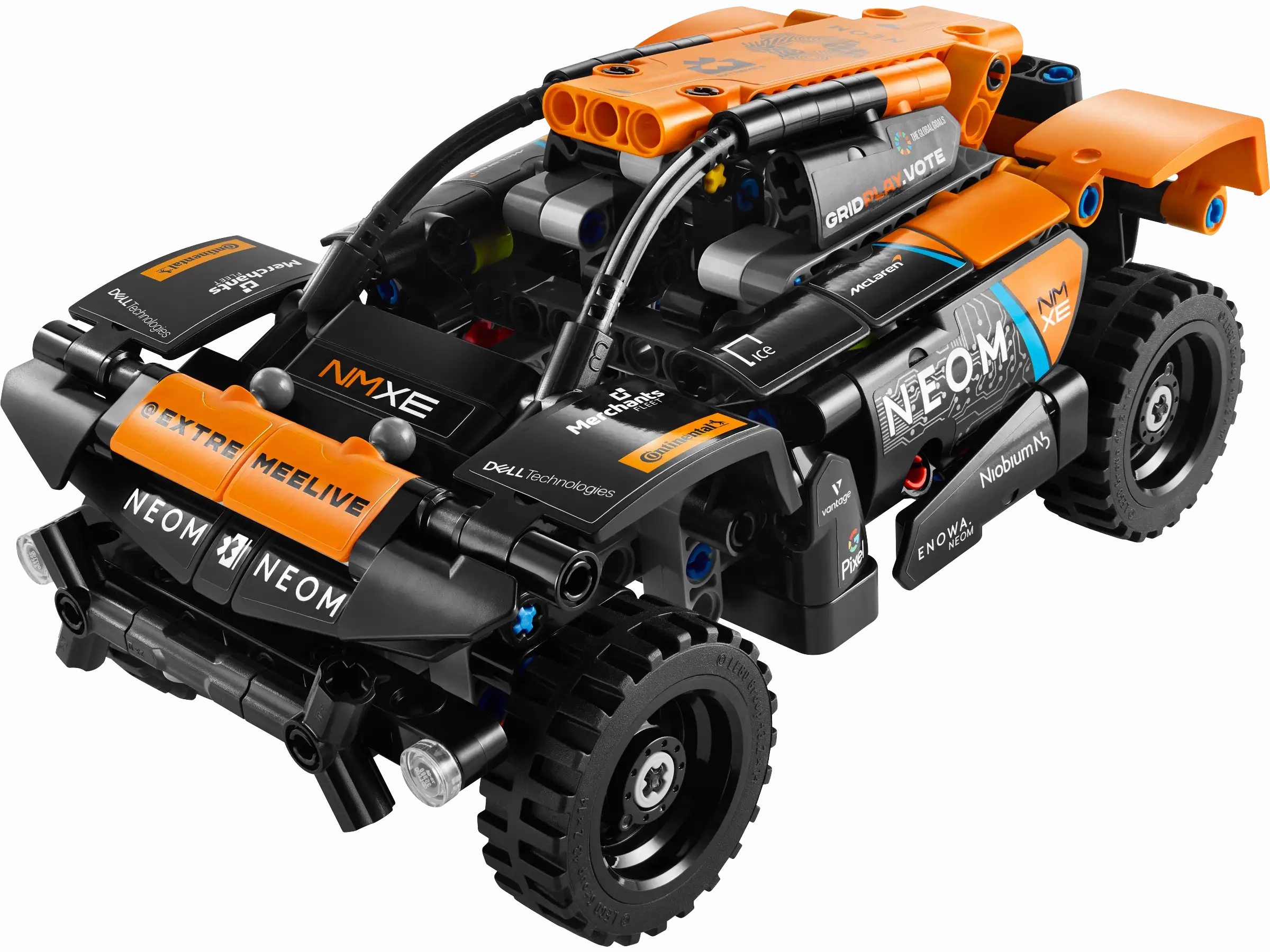LEGO TECHNIC 42166 NEOM McLaren Extreme E Race Car Vinyl Figure