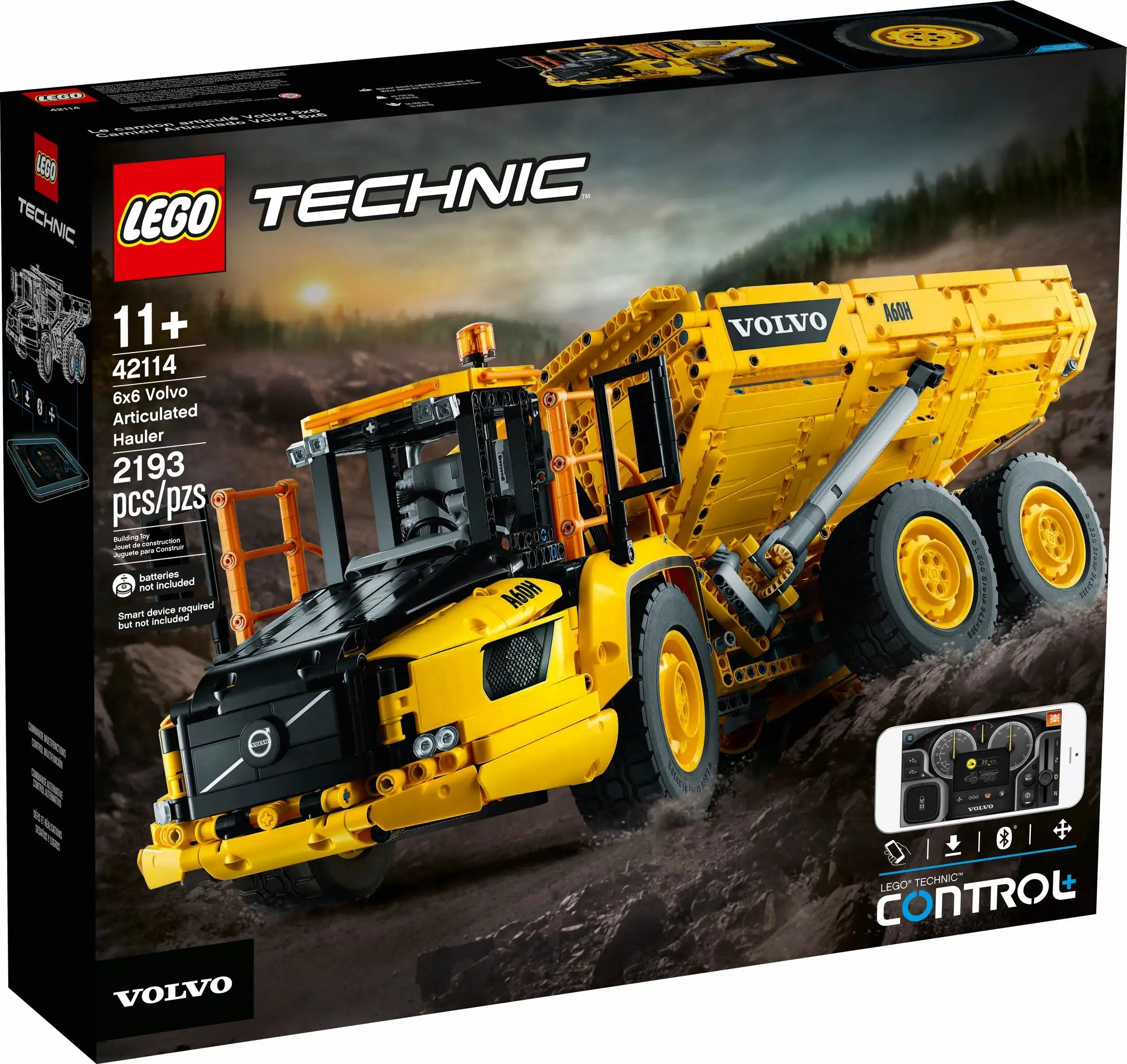 Premium Replica PC Game LEGO TECHNIC 6x6 Volvo Articulated Haulier 42114