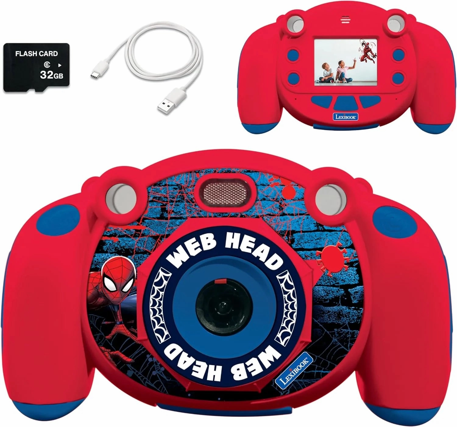 Ghostly Masks Monster Decor Lexibook Marvel Spiderman Digital Camera