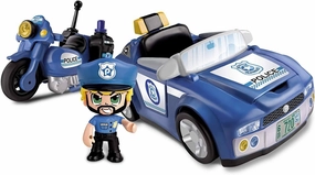 PINYPON Vehicle Police Car Kaiju Statue Historical Leader