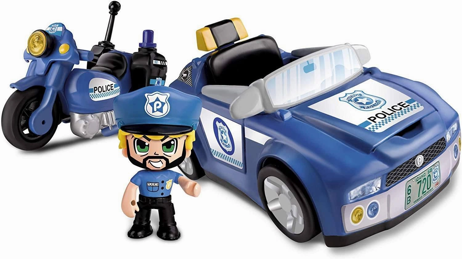 PINYPON Vehicle Police Car Surrealist Art Custom Arrangement
