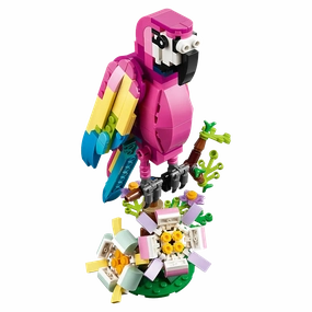 LEGO CREATOR 31144 Exotic Pink Parrot Traditional Craft Articulated Statue