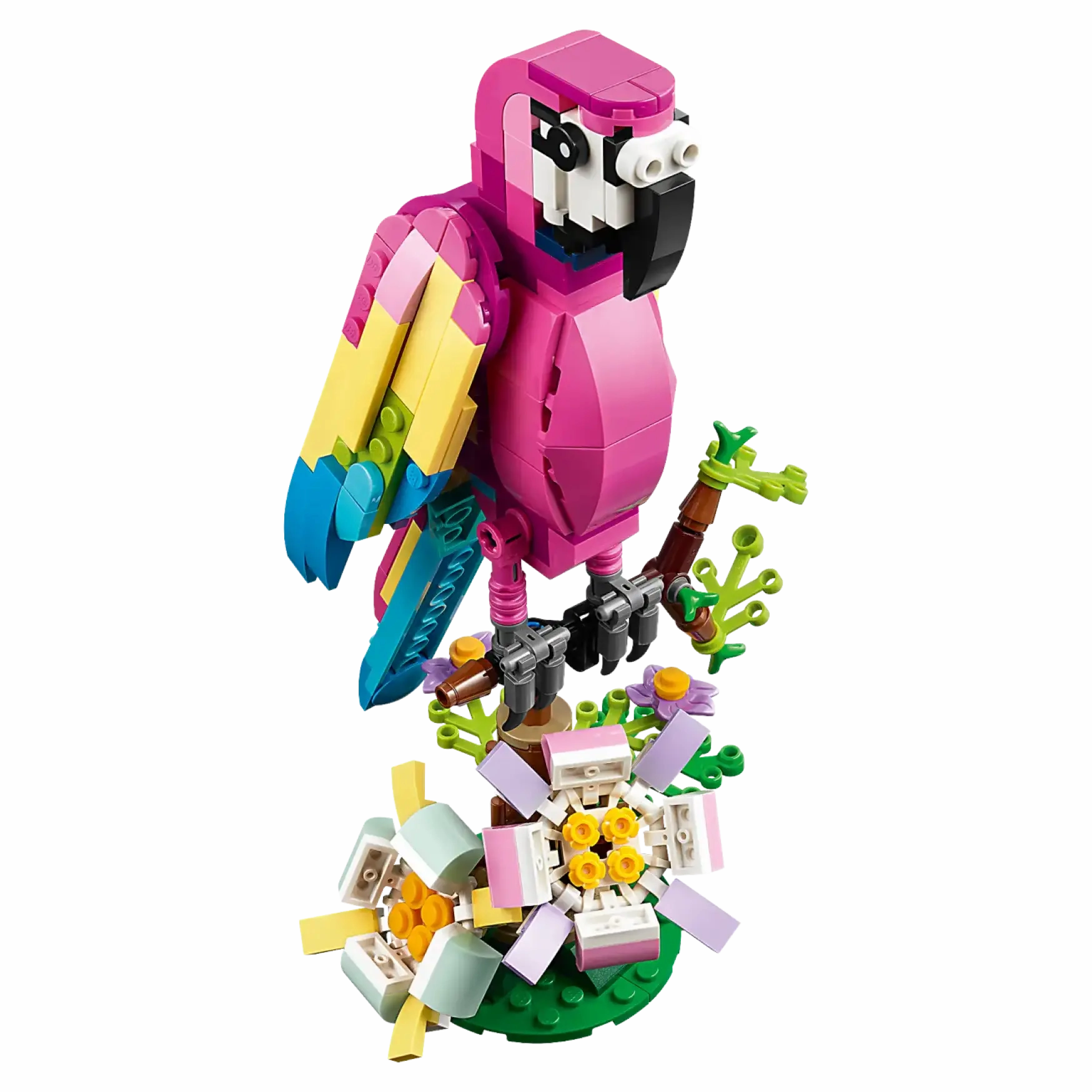LEGO CREATOR 31144 Exotic Pink Parrot Traditional Craft Articulated Statue