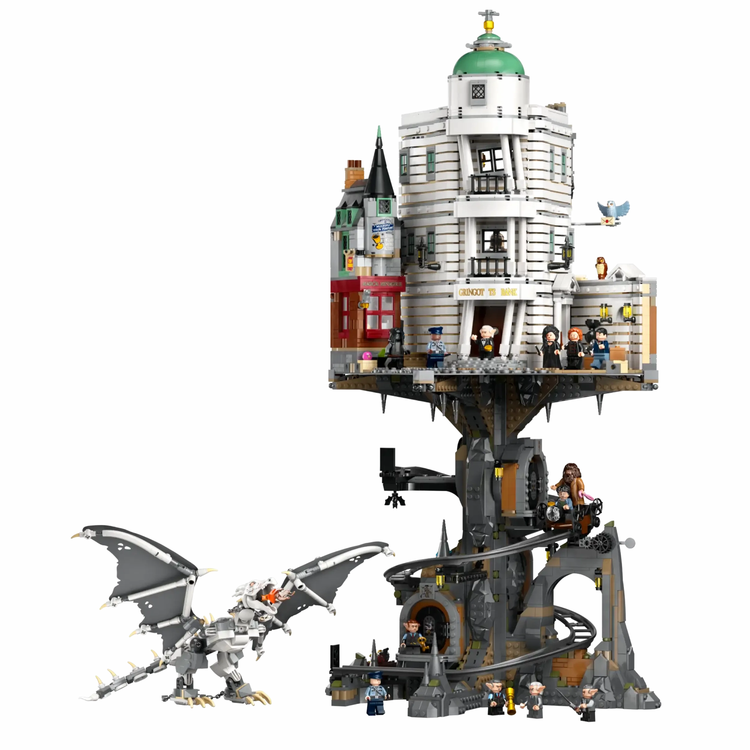 Family friendly Reptile Figure LEGO 76417 Gringotts Wizarding Bank ?C Collectors' Edition