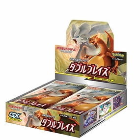 "Pokemon Card Game Sun & Moon" Expansion Pack Double Blaze Hidden Pack Discovery Exclusive Series Display