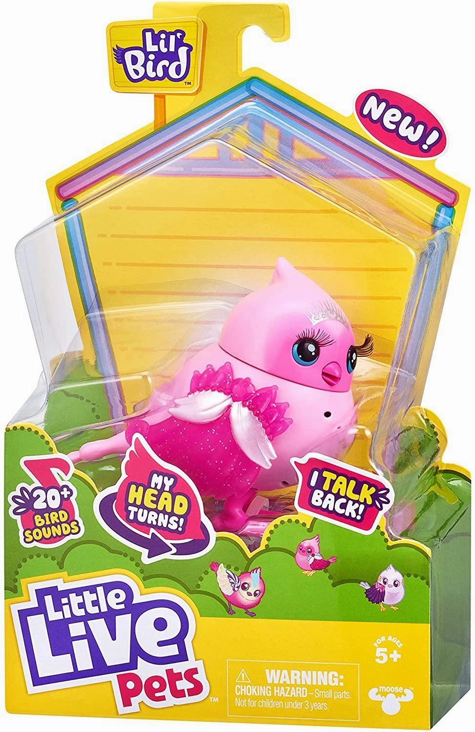 Little Live Pets Lil' Interactive Bird S12 - Assorted Posable Figure