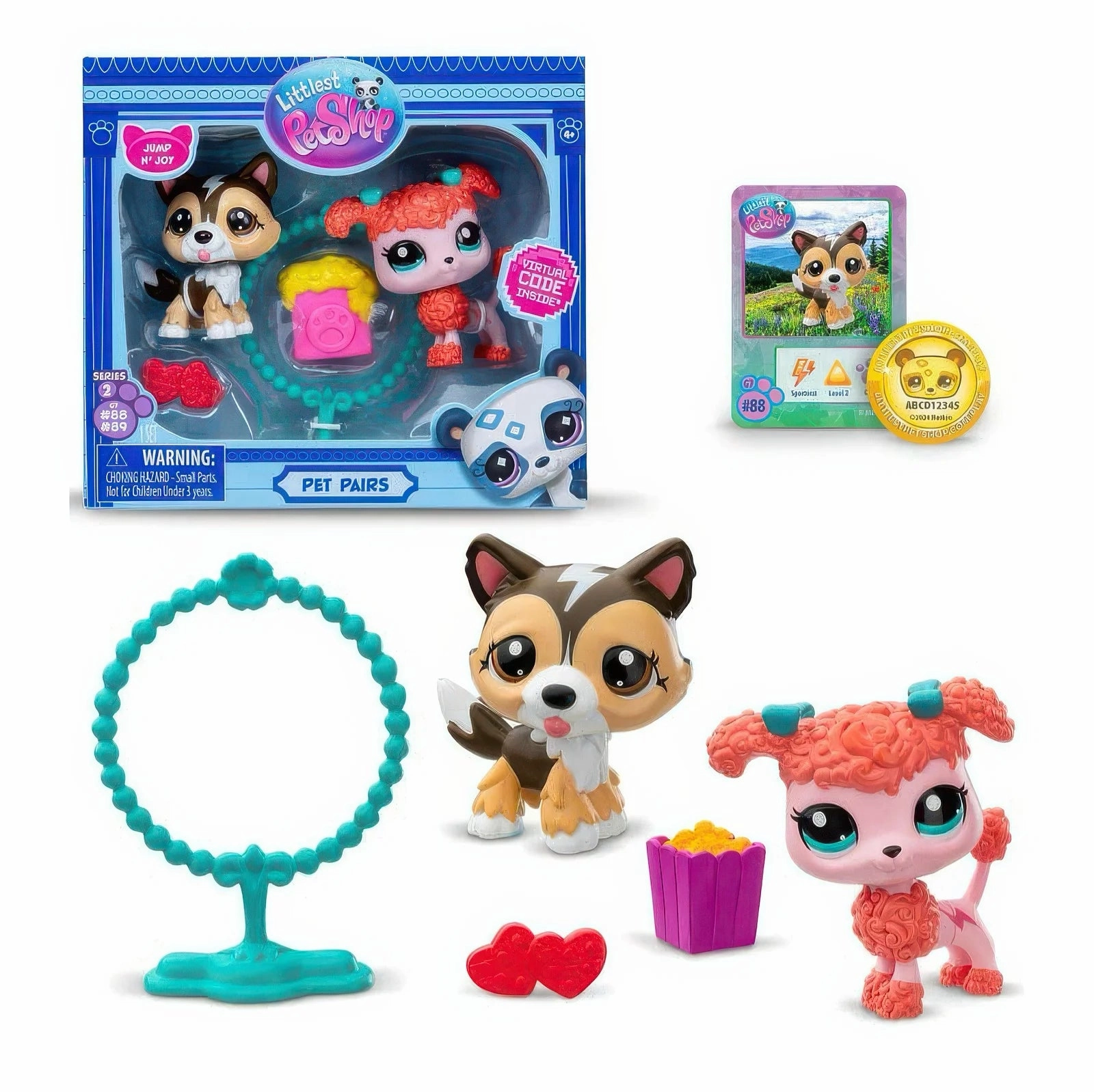 Littlest Pet Shop Pet Pairs 2-Pack Figures - Assorted Anime Statue Casual Fan