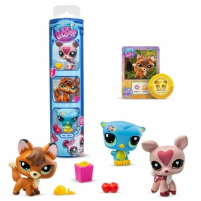 Fan Convention Battle Ready Littlest Pet Shop Pet Trio Collector Tube Series 3 - Assorted
